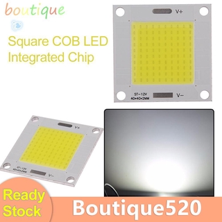 *bou*☫ แผงชิปรวมหลอดไฟ DC12-14V 50W COB LED สำหรับ DIY สปอตไลต์ ☃