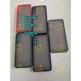 ✨พร้​อมส่งใน🇹🇭✨เคสขอบนิ่มหลังแข็งขุ่นคลุมกล้อง For Huawei P20 / P20 Pro / P30 / P30 Pro / P20Pro P30Pro