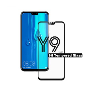 ฟิล์มกระจกนิรภัย 9H ป้องกันรอยหน้าจอ ปกป้องเต็มรูปแบบ สำหรับ Huawei Y9