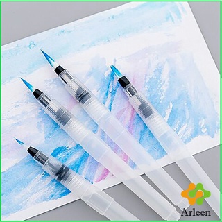 Arleen ปากกาหัวพู่กัน สำหรับวาดภาพสีน้ำ ปากกาหัวพู่กัน Fountain Pen