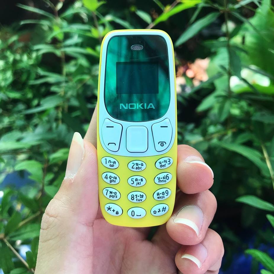 nokia-โทรศัพท์มือถือ-สีเหลือง-ใช้งานได้-2-ซิม-โทรศัพท์ปุ่มกด-รุ่นใหม่2020-โทรศัพท์จิ๋ว-มือถือจิ๋ว-โนเกียจิ๋ว