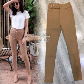 กางเกงSkinny ทรงเอวสูง รหัสสินค้า :825#