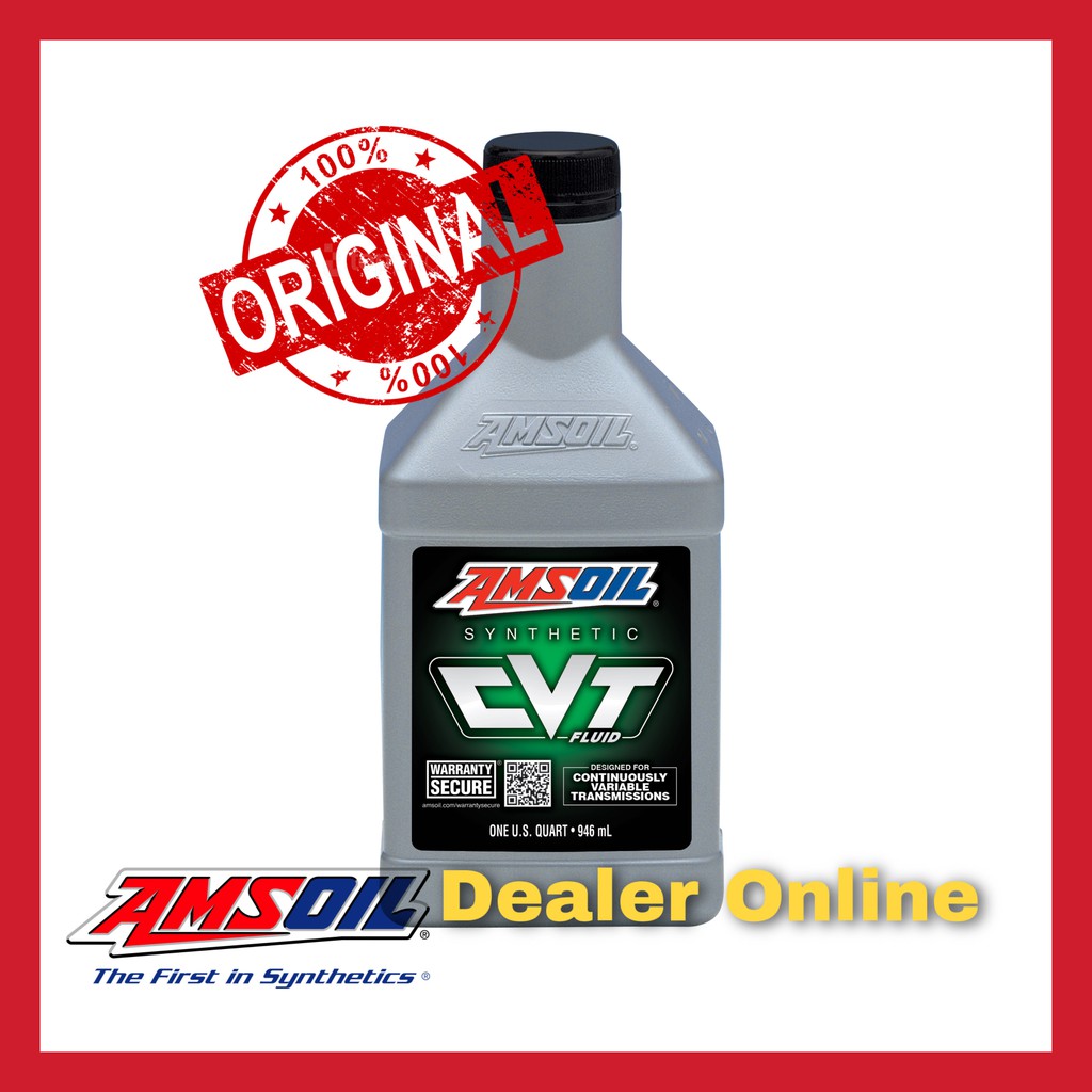 amsoil-cvt-น้ำมันเกียร์สังเคราะห์แท้-100