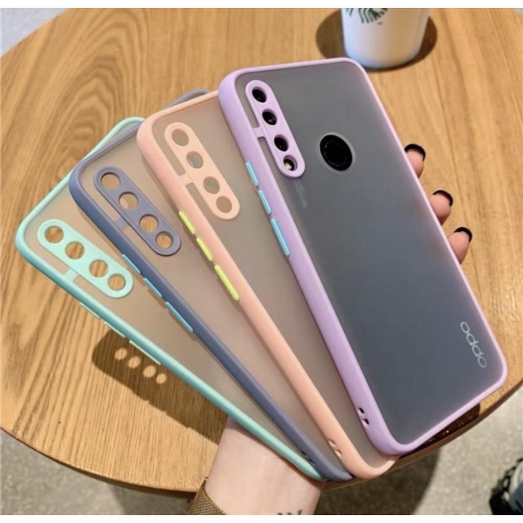 เคสขอบสีกันกล้อง-เคส-huawei-nova-5t-huawei-y9-2019-nova-3i-y7pro-2019-เคสขอบสี-เคสกันกระแทก-case