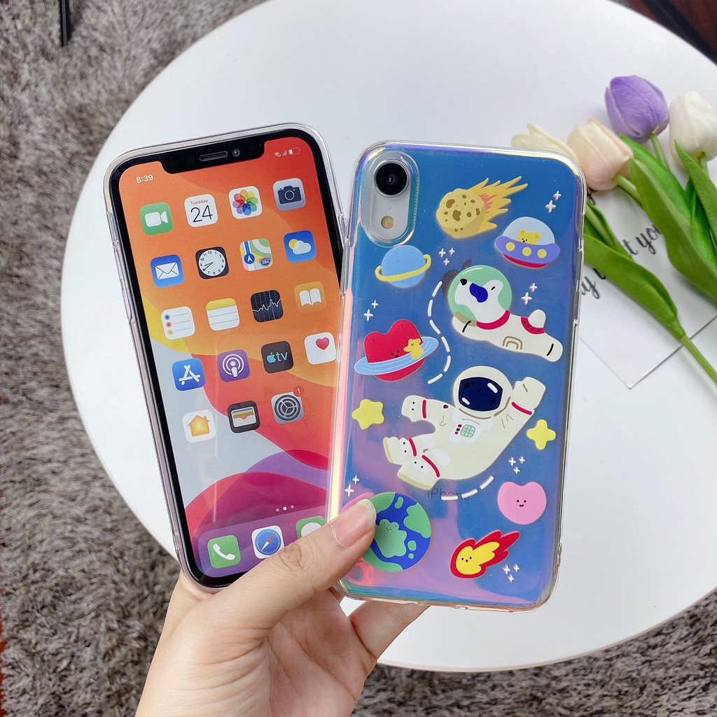 พร้อมส่งแน่นๆครบรุ่น-เคสใสโฮโลแกรม-เคสโฮโลแกรม-วิบวับ-อวกาศ-โฮโลแกรม