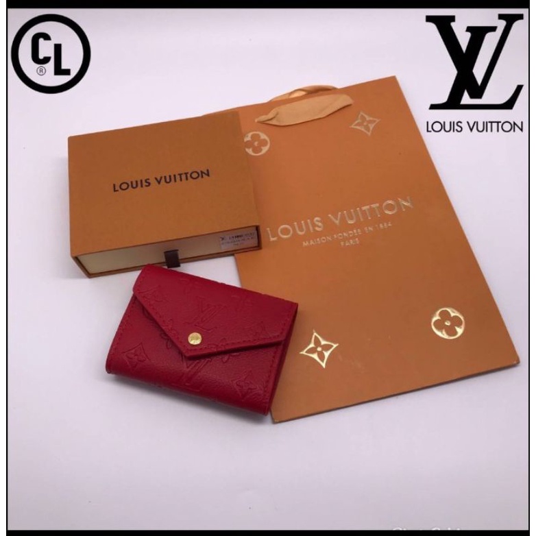 กระเป๋าสตางค์ใบสั้น-สไตล์หลุยส์-louis-vuitton-หลุยส์เกรดพรีเมี่ยม-กระเป๋าสตางค์แบบพับ-พร้อมกล่องแบรนด์