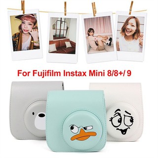 ภาพหน้าปกสินค้าเคสกระเป๋าหนัง PU สำหรับ Fujifilm Instax Mini 8 8+ 9
 ที่เกี่ยวข้อง