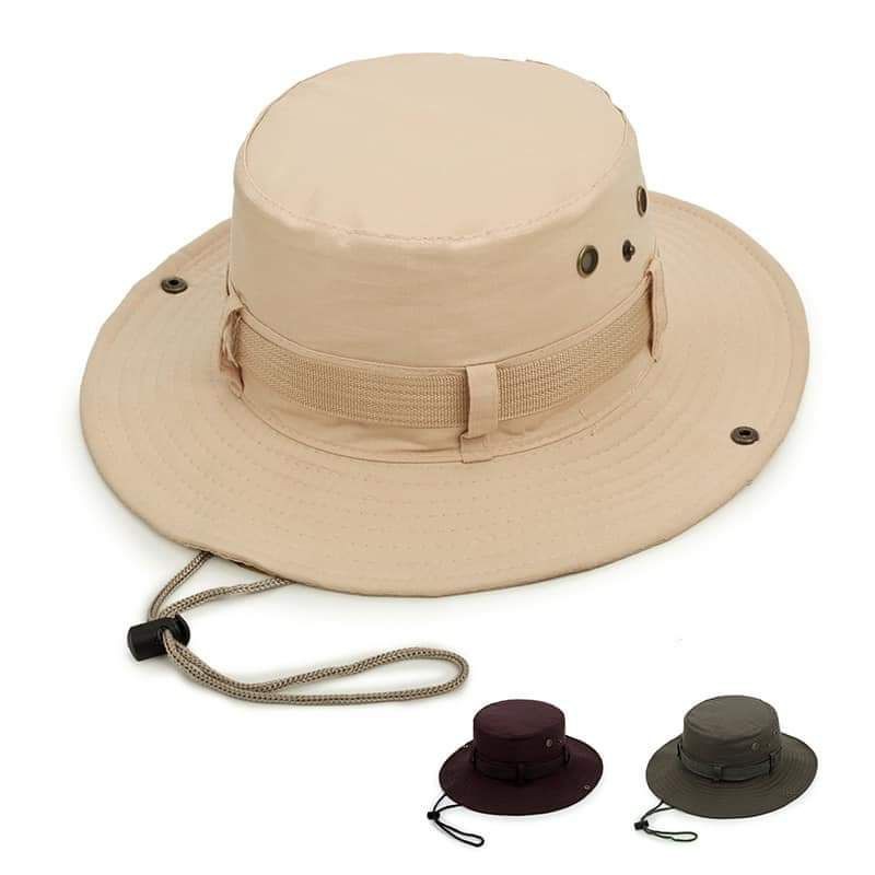 ภาพหน้าปกสินค้าพร้อมส่ง หมวกออกป่า หมวกสายแคมป์ สายลุย หมวกออกป่า หมวกแคมป์ หมวกลุยป่า หมวกกันแดด หมวกฮิต หมวกเดินป่า หมวกมาใหม่ 2022