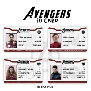 ภาพขนาดย่อสินค้าบัตรประจําตัวประชาชน Avengers EDITION