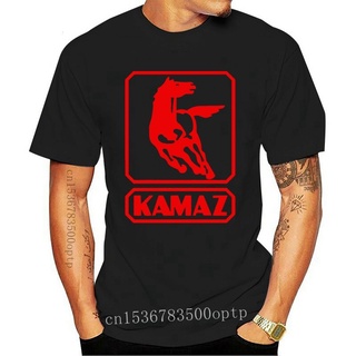 เสื้อยืดผ้าฝ้าย พิมพ์ลายโลโก้ Kamaz แฟชั่นฤดูร้อน สําหรับผู้ชาย BKdhcl22EKohof11