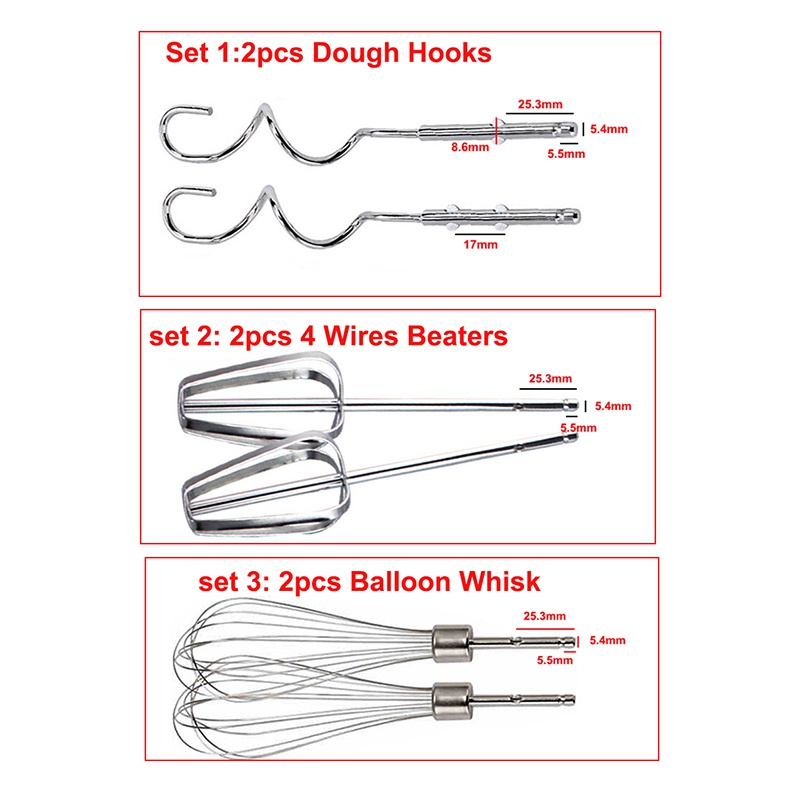 ชุดอะไหล่เครื่องตีไข่ไฟฟ้า-สําหรับเครื่องปั่นผสมไข่