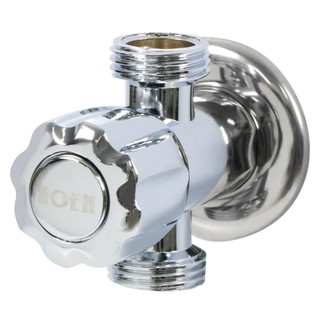 วาล์ว สต๊อปวาล์ว สต็อปวาล์ว 2ทาง HOEN HT-333 สีโครม ก๊อกน้ำ ห้องน้ำ STOP VALVE HOEN HT-333 CHROME