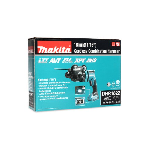 makita-สว่านโรตารี่-18mm-ไร้สาย18v-bl-รุ่น-dhr-182z