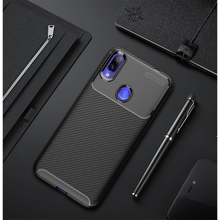 เคส Redmi Note 7 เคสซิลิโคน Carbon Fiber TPU Soft Back Cover Xiaomi Redmi Note 7 Note7 Shockproof เคสโทรศัพท