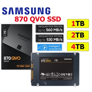 ⚡️SSD ใหม่!!⚡️1TB / 2TB / 4TB SSD (เอสเอสดี) SAMSUNG 870 QVO SATA III 2.5" Warranty 3 - Y