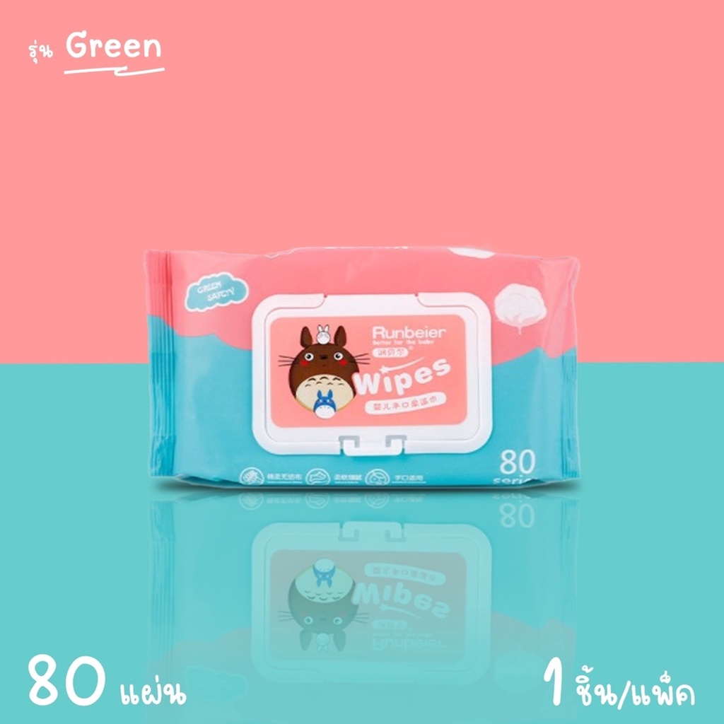 ภาพหน้าปกสินค้าปลีก/ส่ง ทิชชู่เปียก 80 แผ่น กระดาษเปียก Baby Wipes กระดาษทิชชู่เปียก สูตรน้ำบริสุทธิ์ ผ้านุ่มชุ่มชื่น จากร้าน b_utah371.th บน Shopee