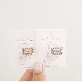 ear cuff ต่างหูหนีบ ต่างหูคล้องหู