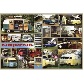 โปสเตอร์ รถยนต์ Campervan โปสเตอส์ รถบ้าน ภาพ รถยนต์ โปสเตอร์ติดผนัง โปสเตอร์สวยๆ ภาพติดผนังสวยๆ poster