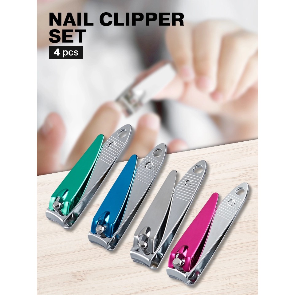กรรไกรตัดเล็บ-nail-clippers-4-ชิ้น-set