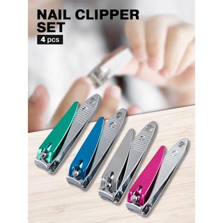 กรรไกรตัดเล็บ Nail clippers 4 ชิ้น/Set