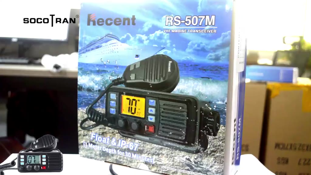 ตัวรับส่งสัญญาณวิทยุสื่อสาร-25w-vhf-กันน้ํา-สองทาง-dsc-rs-507m