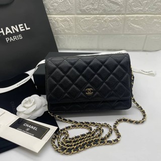 Chanel Woc อะไหล่ทอง Grade vip Size 19 cm อปก.Fullboxset