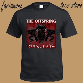 [S-5XL] ใหม่ เสื้อยืด พิมพ์ลายโลโก้ The Offspring Coming For You สีดํา สําหรับผู้ชาย