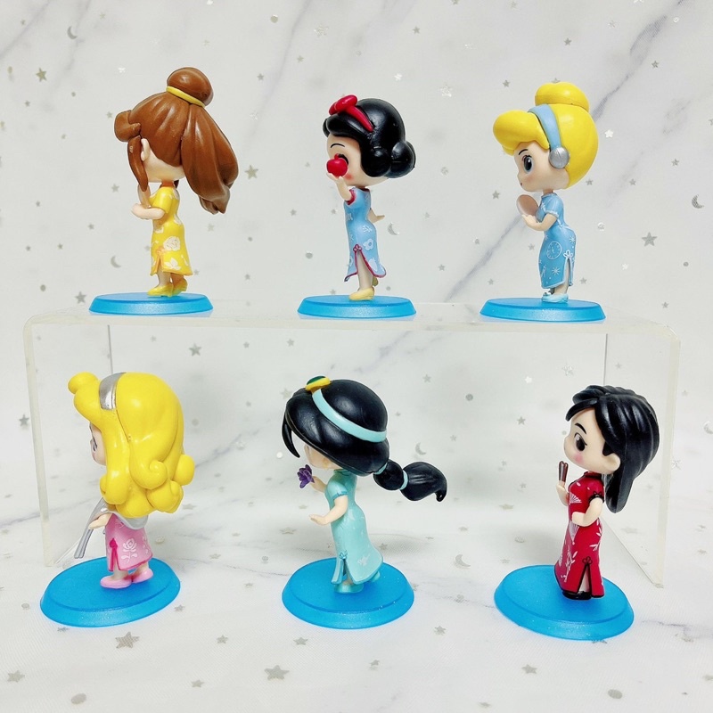 โมเดล-เจ้าหญิงดีสนีย์-disney-princess-ชุดตรุษจีน-ขนาด-9-ซม-น่ารัก-ราคาถูก-พร้อมส่ง-เก็บปลายทางได้