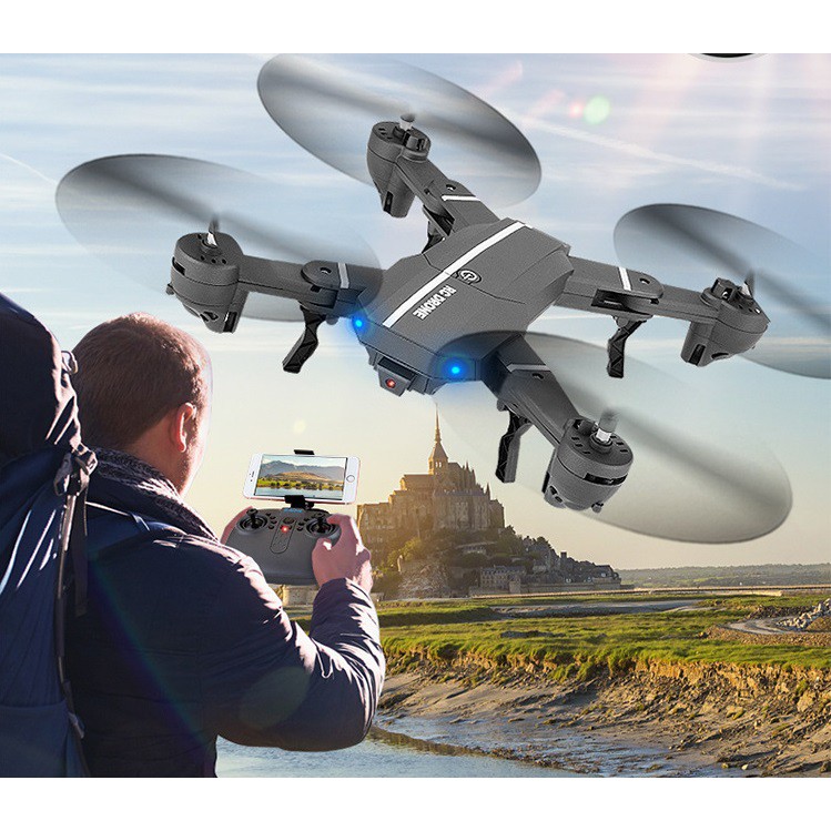 rc8807-foldable-drone-โดรนถ่ายภาพ-รุ่นใหม่-โดรนพับได้-ใส่กระเป๋า-โดรนเซลฟี่-บินนิ่ง-ถ่ายวีดีโอ-ภาพนิ่ง-2-mp-black
