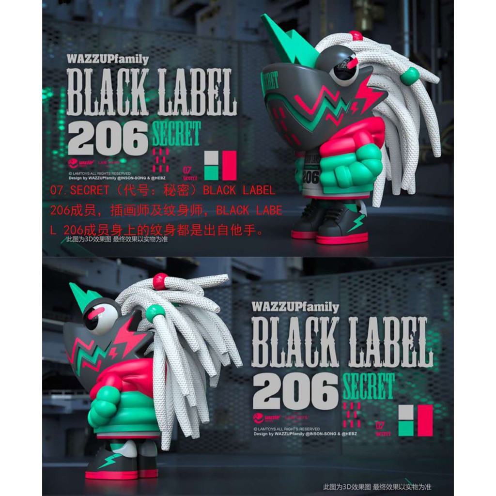 SALE 🔥 LAMTOYS Wazzup Baby Chameleon Vol.6 ลิขสิทธิ์แท้