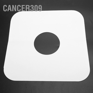 Cancer309 กระเป๋าเคสไวนิล สีขาว ป้องกันไฟฟ้าสถิตย์ สําหรับเครื่องเล่นซีดี 12 นิ้ว 20 ชิ้น
