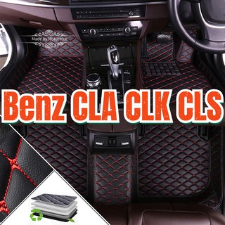 (พร้อมส่ง) พรมปูพื้นรถยนต์ หนัง U กันน้ํา กันฝุ่น สําหรับ Benz CLA CLK CLS CLA180 CLA200 CLA220 CLA250 CLA35 CLA35 CLA45 CLS250 CLS300 CLS350 CLS500 3 ชิ้น
