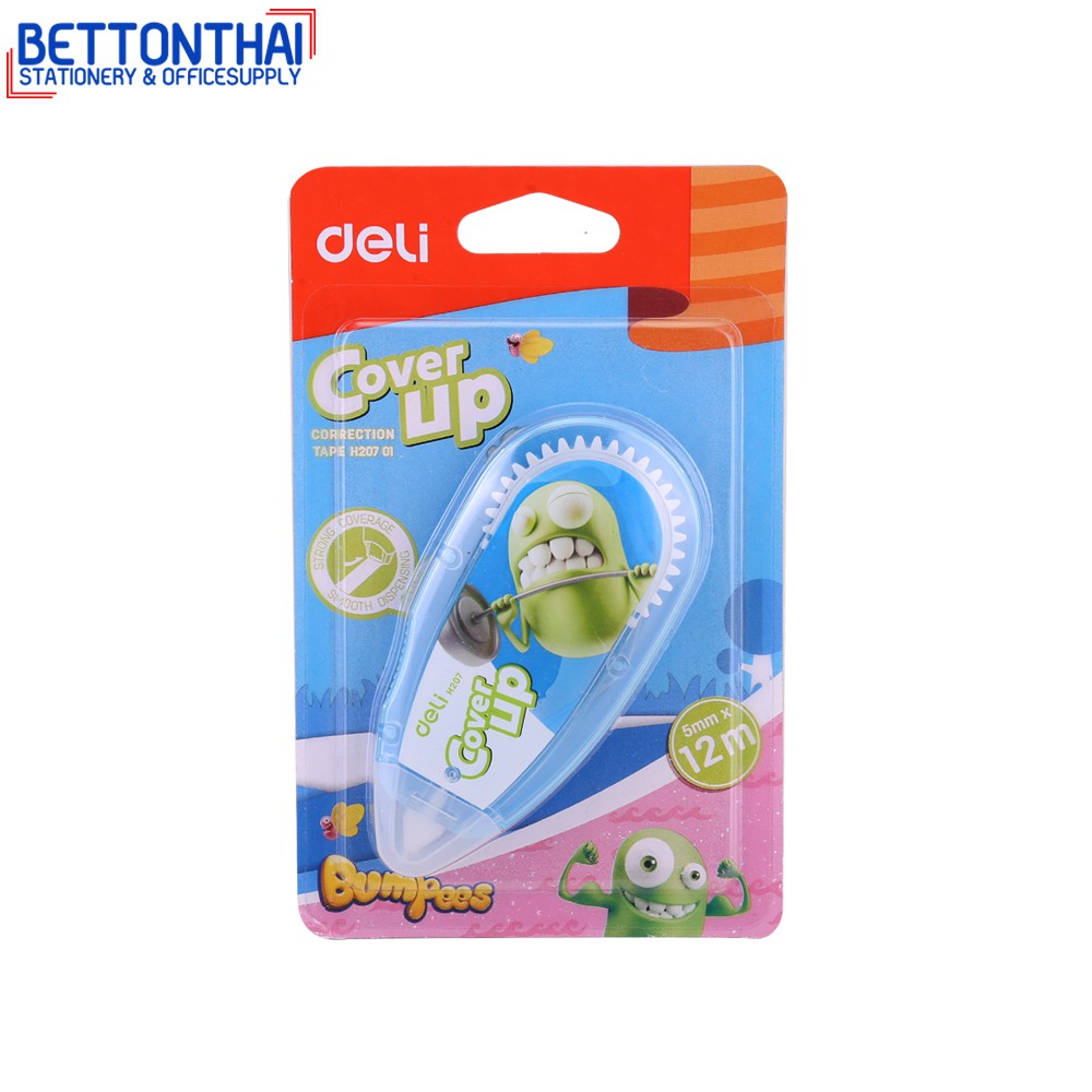 deli-h20701-correction-tape-เทปลบคำผิด-ยาว-12m-เทปลบคำผิดแฟนซี-เทปลบคำผิด-อุปกรณ์การเรียน-เทปลบ-เครื่องเขียน