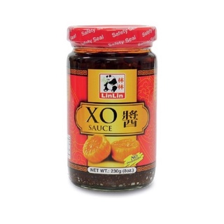 (พร้อมส่ง) ซอสเอ็กซ์โอ หลิน หลิน 230กรัม ไม่ใส่วัตถุกันเสีย (Lin Lin XO sauce - 230g.) no preservative added