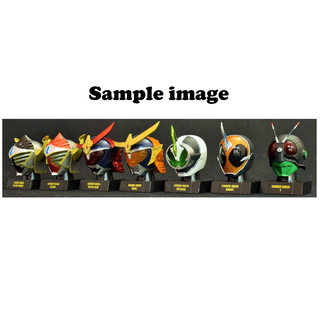 หัวมด Rider Mask collection 1/6 Rider Masker World 01 SET of 7 LOT ...