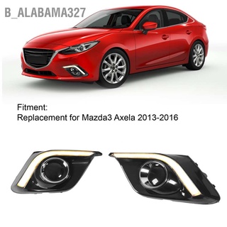 B_Alabama327 ไฟเลี้ยวกลางวัน Led 70‐90Lm 3 คอลคอร์ส สีขาว ฟ้า เหลือง แบบเปลี่ยน สําหรับ Mazda3 Axela 2013‐2016