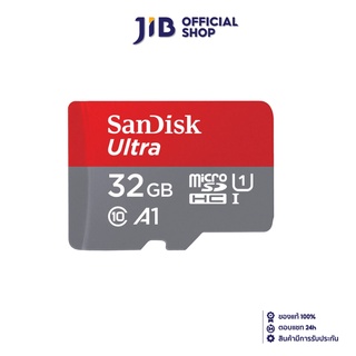 สินค้า SANDISK 32 GB MICRO SD CARD (ไมโครเอสดีการ์ด) ULTRA CLASS 10 A1 (SDSQUA4-032G-GN6MN)