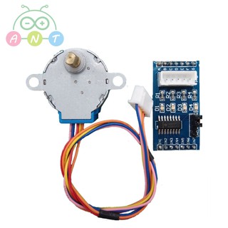 พร้อมส่ง-5V 4-phase Stepper Motor + Driver Board ULN2003