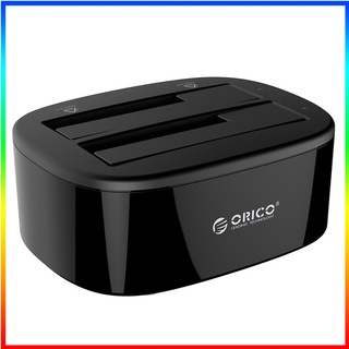 🔥ถูกสุด🔥Orico Usb 3 . 0 To Sata Dual - Bay Docking 2 . 5 / 3 . 5 Hdd / Ssd 6228 Us - B อุปกรณ์เสริมคอมพิวเตอร์