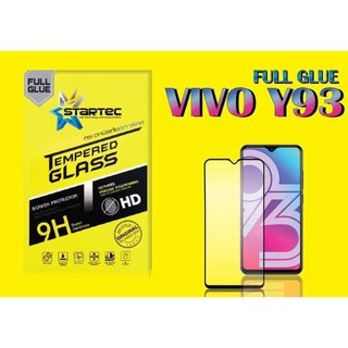 STARTEC ฟิล์มกระจกเต็มจอ Vivo Y93 (หน้า+หลัง) Black สินค้าคุณภาพ รับประกันของแท้ 100%