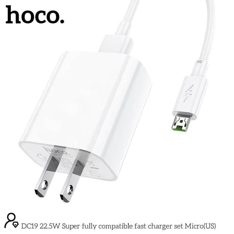 hoco-dc19-super-fast-charge-22-5w-หัวชาร์จรองรับเทคโนโลยีชาร์จเร็วทุกยี่ห้อ