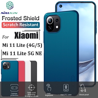 Nillkin เคสโทรศัพท์มือถือ PC แข็ง กันกระแทก หรูหรา สําหรับ Xiaomi Mi 11 Lite 5G NE