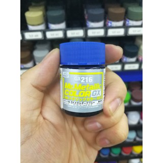 สีเมทัลลิก MR.METALLIC COLOR GX216 DARK BLUE 18ml