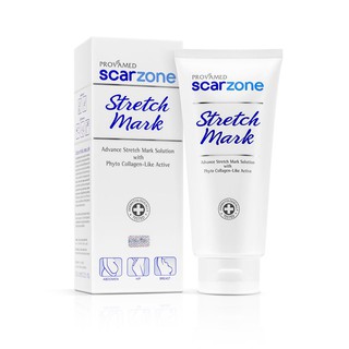 PROVAMED SCARZONE STRETCH MARK CREAM 200 ML โปรวาเมด สกาโซน สเตร็ท มาร์ค ครีม ลดรอยแตกลาย