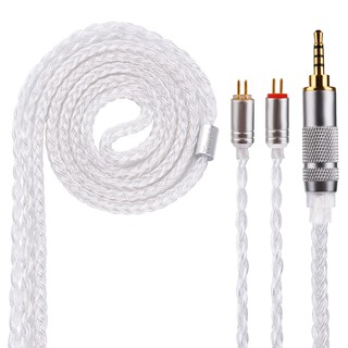 Yinyoo 16 Core Silver Plated Cable 2.5/3.5/4.4mm Balanced Cable With MMCX/2pin Connector For KZ ZS10 ZS6 SE846