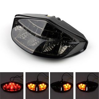 ไฟ led ไฟท้ายไฟเบรคสําหรับ ไฟเลี้ยว DUCATI Monster 696 795 796 1100 รมควันดำ