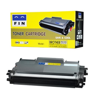 หมึกพิมพ์เลเซอร์ Fin Toner Cartridgeรุ่น Brother TN-2260/2280 รองรับเครื่องพิมพ์ Brother DCP-7055/DCP-7060D ฟินส์