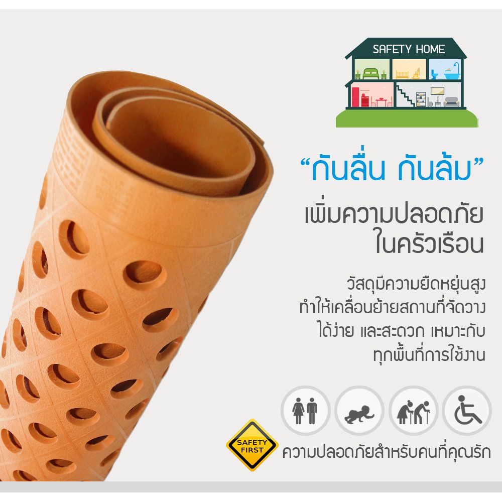 พื้นยาง-กันลื่นเคาเตอร์-ห้องครัว-ห้องอาหาร-โรงเเรม