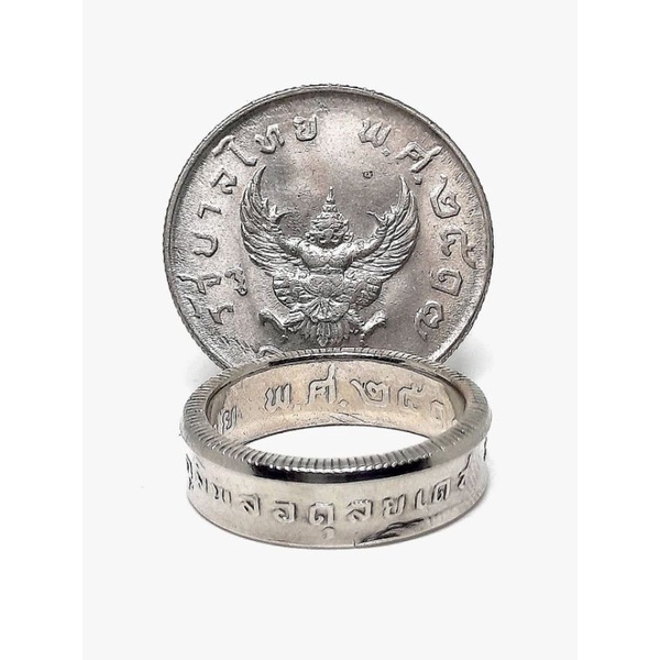 แหวนผู้ชาย-ทองปลอม-แหวนทำจากเหรียญพญาครุฑปี-พ-ศ-2517