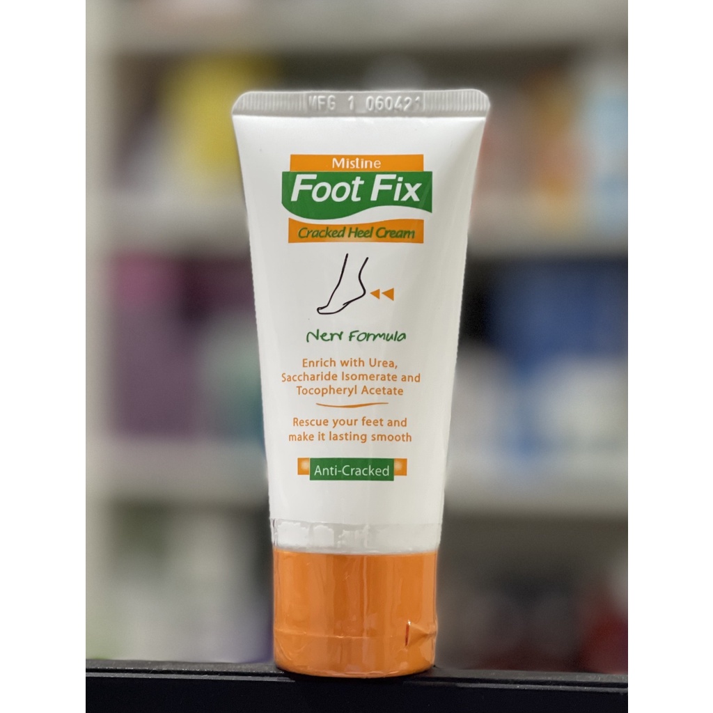 ภาพสินค้าMistine Foot Fix Cracked Heel Cream มิสทีน ฟุต ฟิกซ์ ครีมบำรุงส้นเท้าแตก ครีมทาส้นเท้าแตก ครีมป้องกันส้นเท้าแตก จากร้าน 168beauty บน Shopee ภาพที่ 6